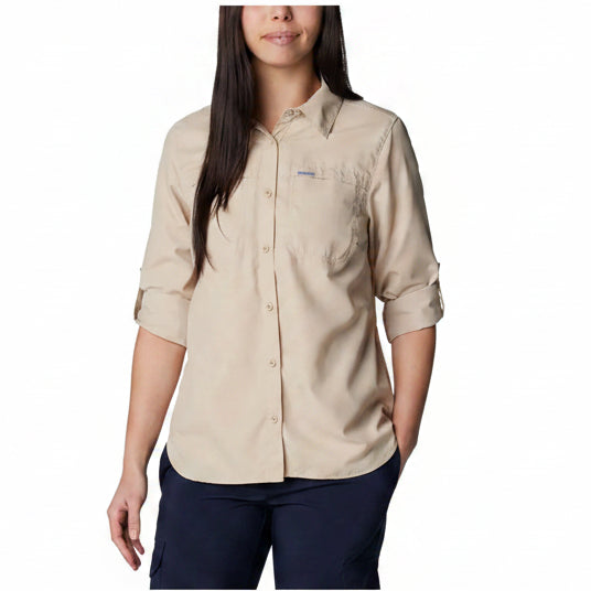 Camisa Columbia Feminina Silver Ridge 3.0 Manga Longa