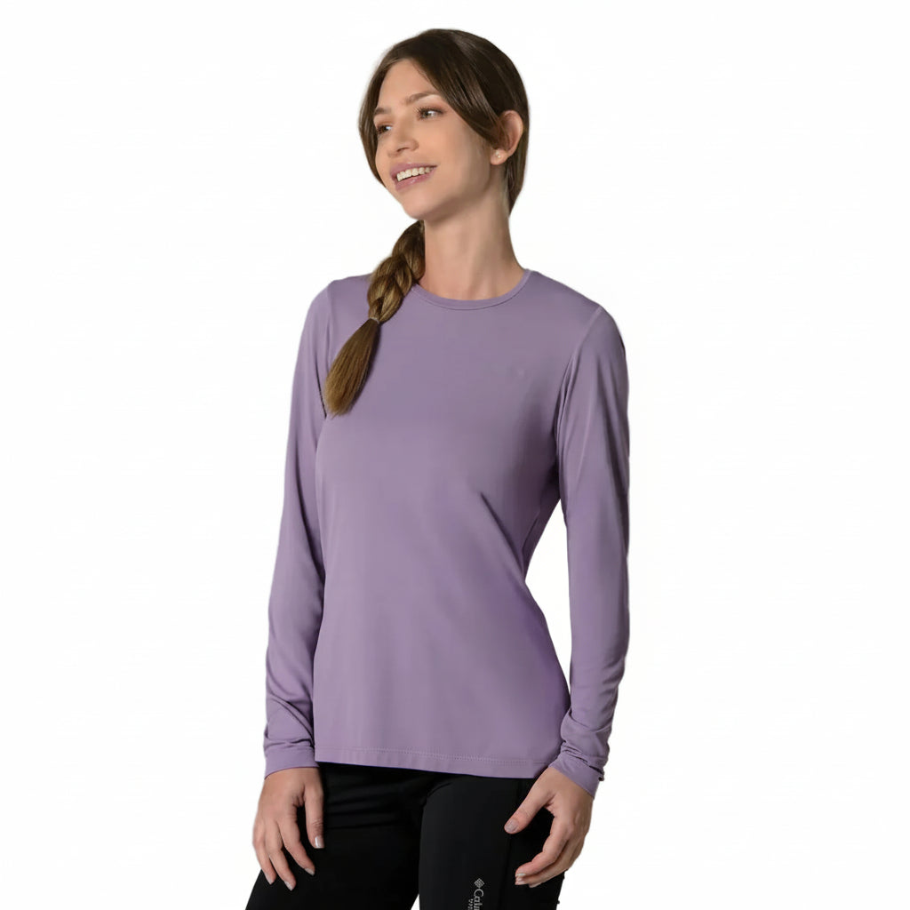 Camiseta Columbia Feminina Neblina Manga Longa