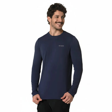 Camiseta Columbia Masculina Neblina Manga Longa