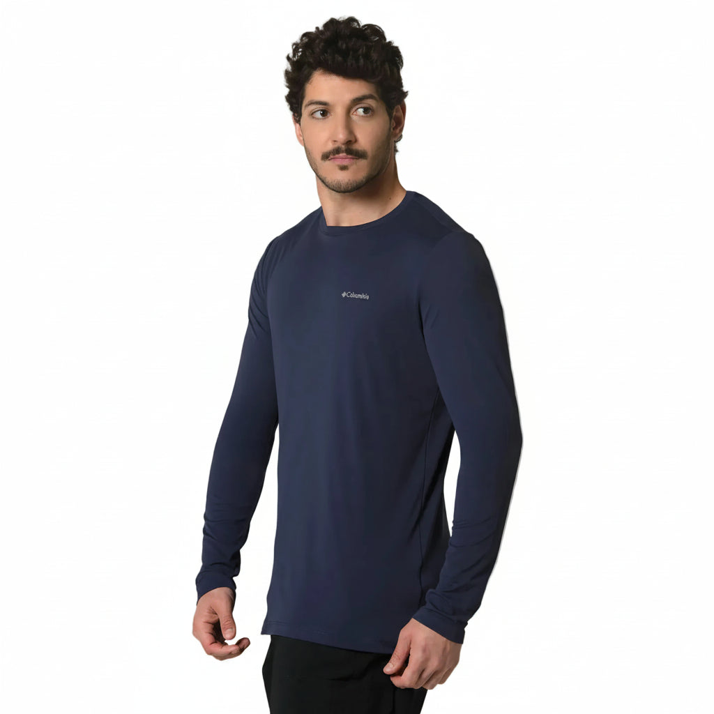 Camiseta Columbia Masculina Neblina Manga Longa