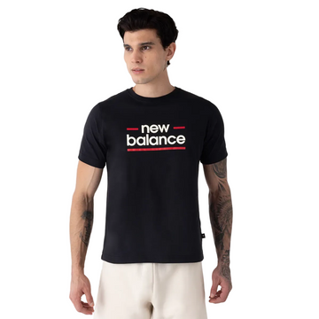 Camiseta Masculina New Balance Linear Lines