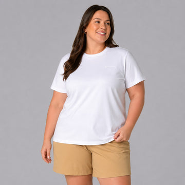 Camiseta Columbia Feminina Basica Silk Plus Size