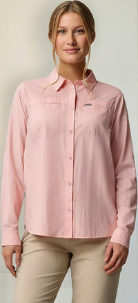 Camisa Columbia Feminina Silver Ridge 3.0 Manga Longa