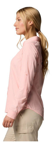 Camisa Columbia Feminina Silver Ridge 3.0 Manga Longa