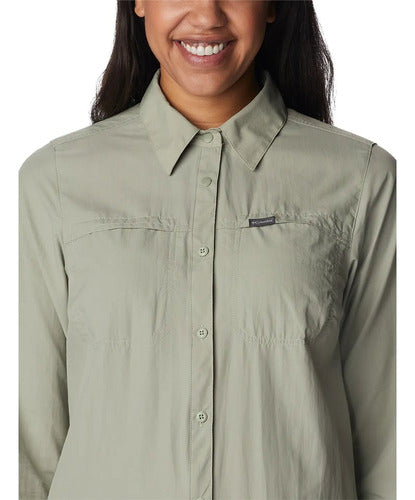 Camisa Columbia Feminina Silver Ridge 3.0 Manga Longa