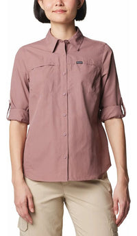 Camisa Columbia Feminina Silver Ridge 3.0 Manga Longa