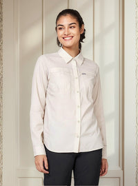 Camisa Columbia Feminina Silver Ridge 3.0 Manga Longa