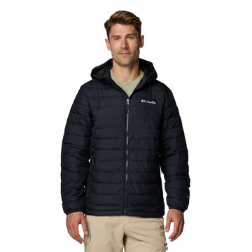 Jaqueta Columbia Masculina Powder Lite II Com Capuz